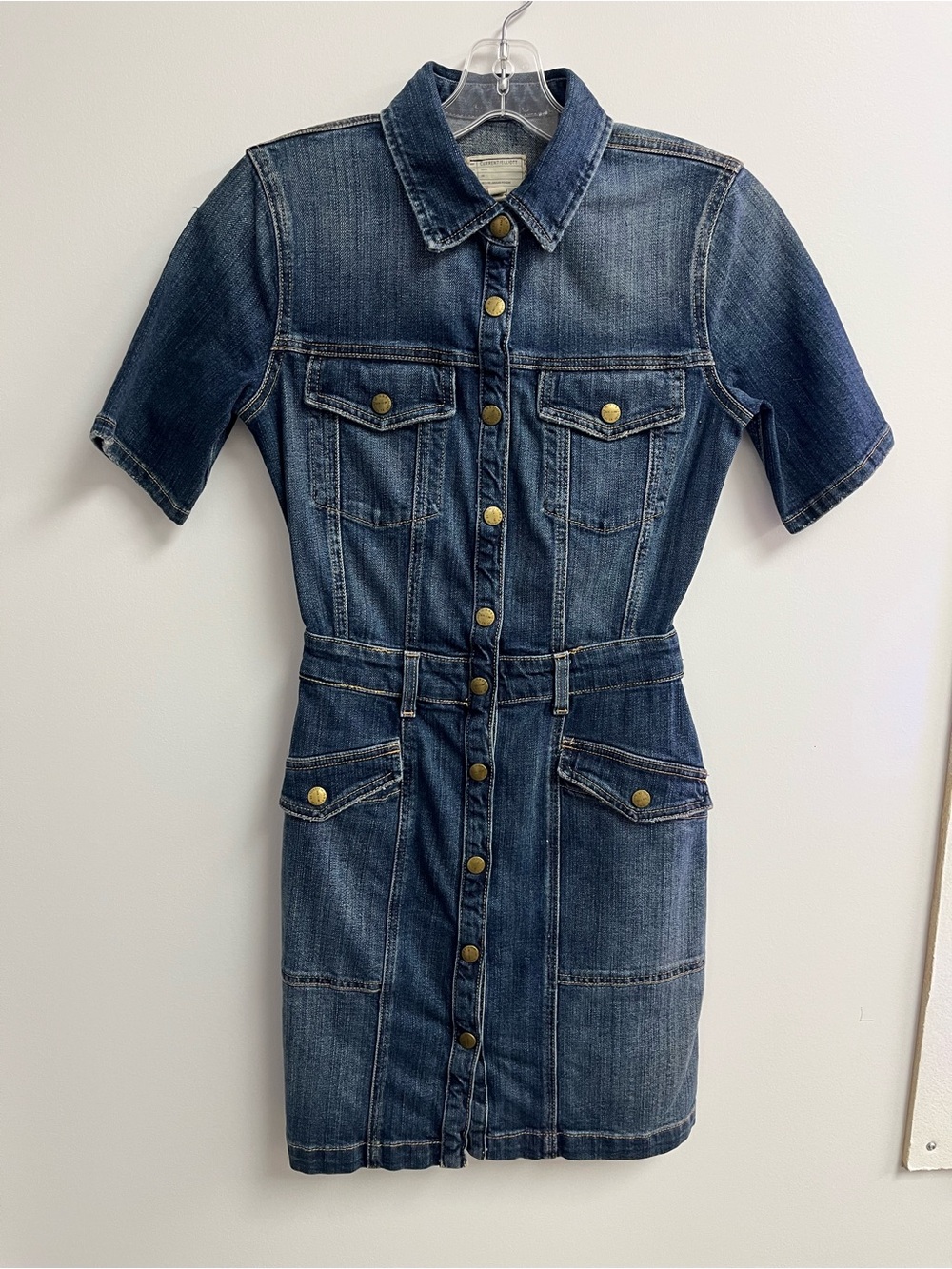 Current/Elliott Denim Mini Dress